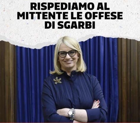 Da Sgarbi toni sguaiati e scomposti, si difenda dai fatti contestati.